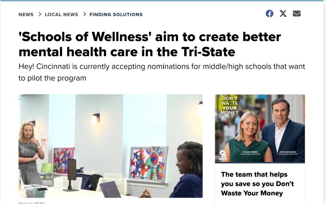 WCPO highlights Schools of Wellness